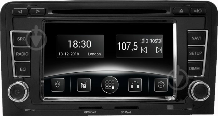 Автомагнитола Gazer CM5007-8P - фото 1