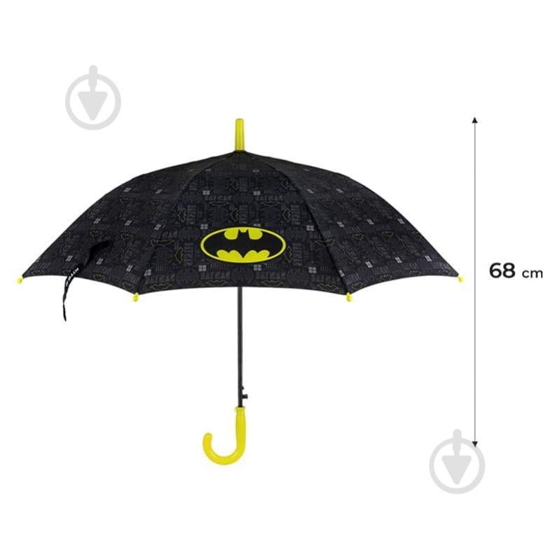 Зонт KITE Batman черный с узором DC25-2001 - фото 2
