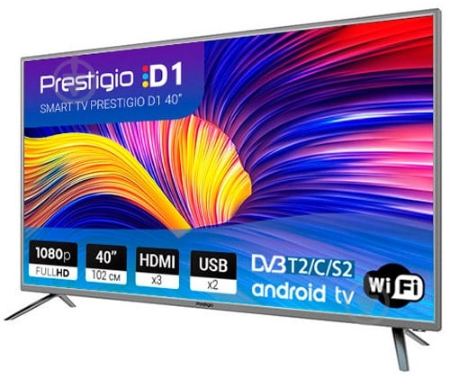 Телевизор Prestigio 40" D1TV40SS05Y_UA_GR_D1TV - фото 3 Телевизор Prestigio 40" D1TV40SS05Y_UA_GR_D1TV - фото 3