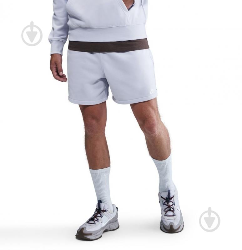 Шорти Nike M NK CLUB FLOW FT SHORT FN3520-057 р. M сірий - фото 1 Шорти Nike M NK CLUB FLOW FT SHORT FN3520-057 р. M сірий - фото 1