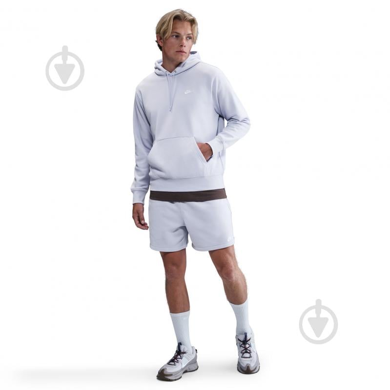 Шорти Nike M NK CLUB FLOW FT SHORT FN3520-057 р. M сірий - фото 2 Шорти Nike M NK CLUB FLOW FT SHORT FN3520-057 р. M сірий - фото 2