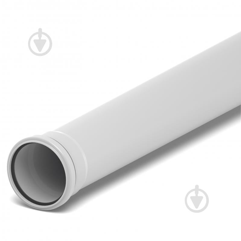 Труба канализационная ПП REHAU RAUSILENTO 110 500 мм - фото 1