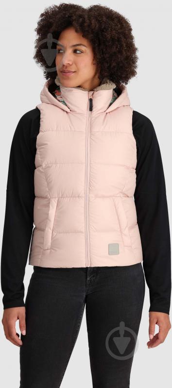 Жилет Outdoor Research WOMEN'S COLDFRONT HOODED DOWN VEST II 300477-2450 р.S рожевий - фото 1