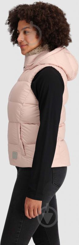 Жилет Outdoor Research WOMEN'S COLDFRONT HOODED DOWN VEST II 300477-2450 р.XS рожевий - фото 3