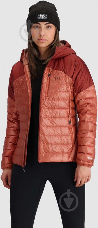 Куртка жіноча Outdoor Research WOMEN'S HELIUM DOWN HOODIE 277591-2528 р.S рожева - фото 4