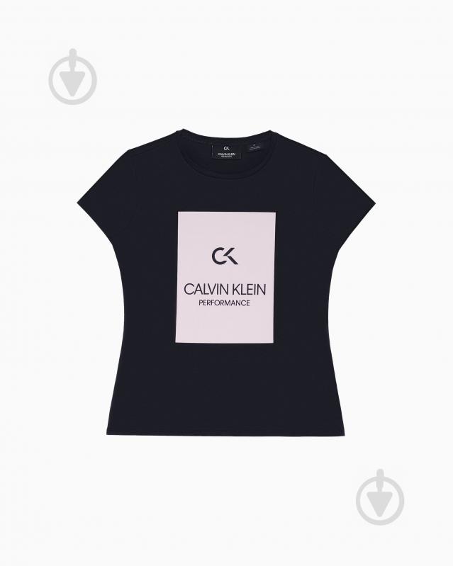 Футболка Calvin Klein Performance T-Shirts 00GWS9K151-484 р.XS чорний - фото 1