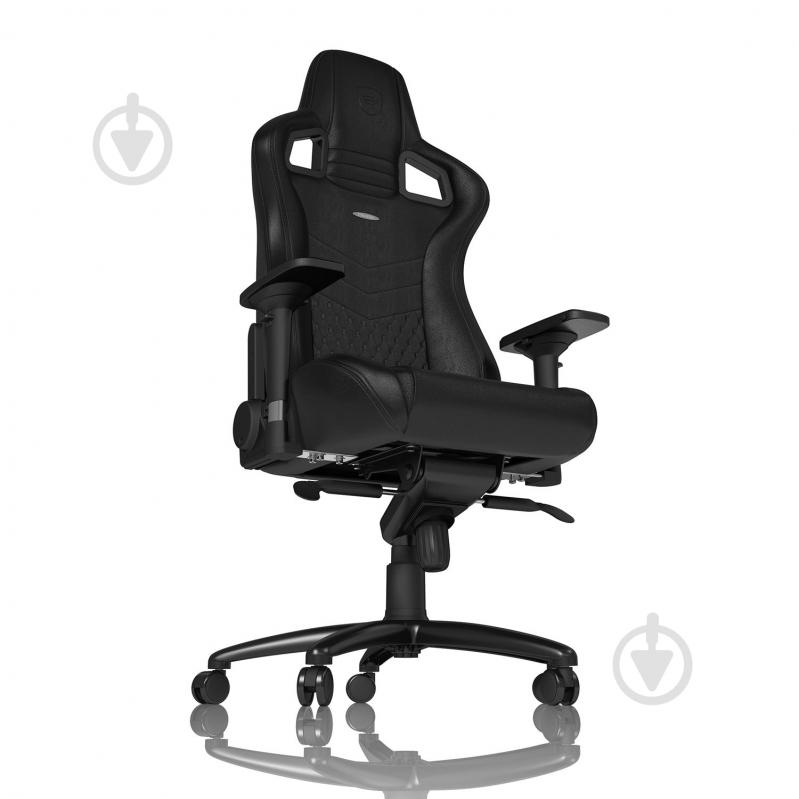 Кресло игровое Noblechairs EPIC Real Leather черный - фото 4