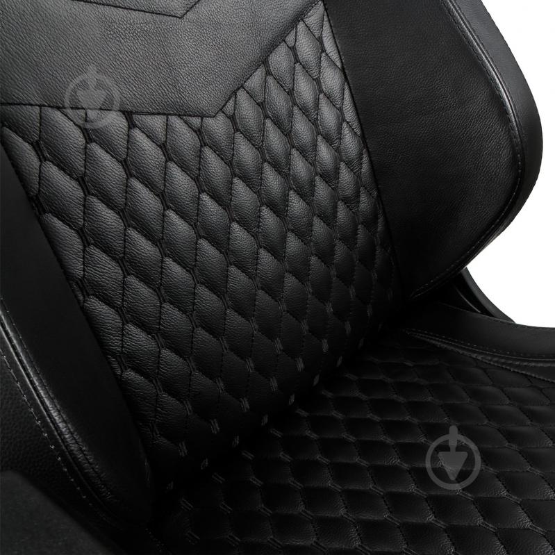 Кресло игровое Noblechairs EPIC Real Leather черный - фото 7