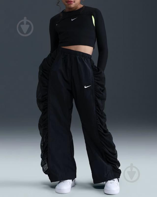 Брюки Nike р.128 черный HQ9460-010 - фото 1