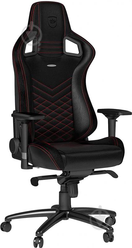 Кресло игровое Noblechairs EPIC черно-красный - фото 1