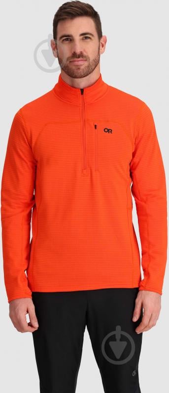 Джемпер Outdoor Research MEN'S VIGOR GRID FLEECE HALF ZIP 300501-2448 р.S помаранчевий - фото 1