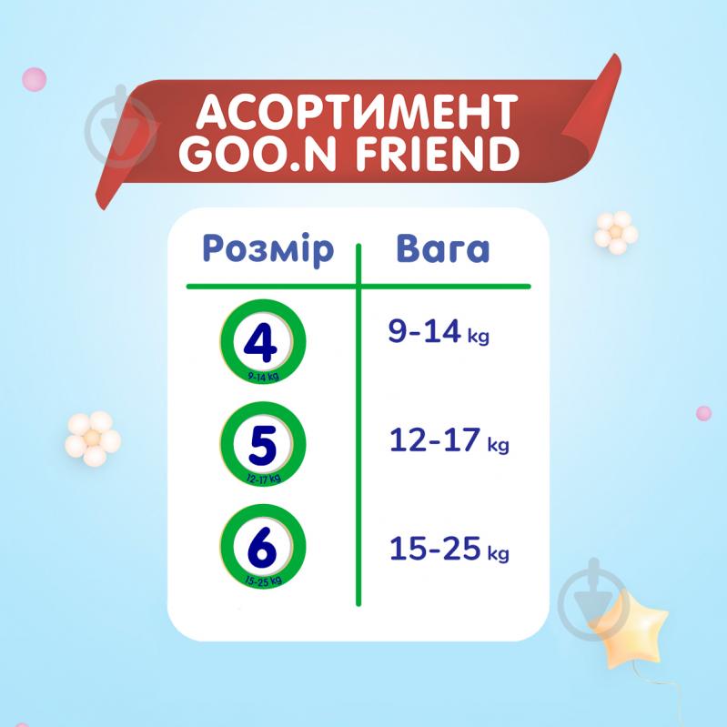 Підгузки-трусики Goo.N Active Baby Friend 4 L 9-14 кг 30 шт. - фото 3