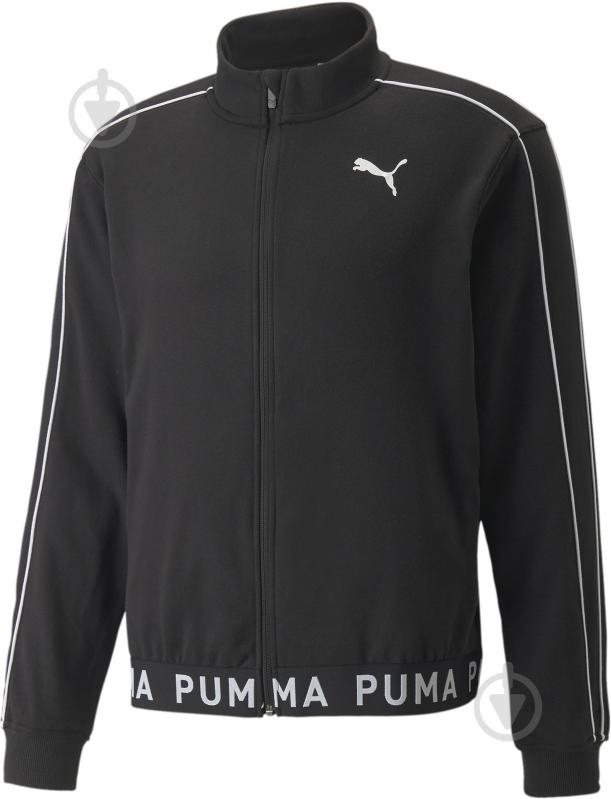 Вітрівка чоловіча демісезонна Puma TRAIN FULL ZIP JACKET 52154401 р.M чорна - фото 4