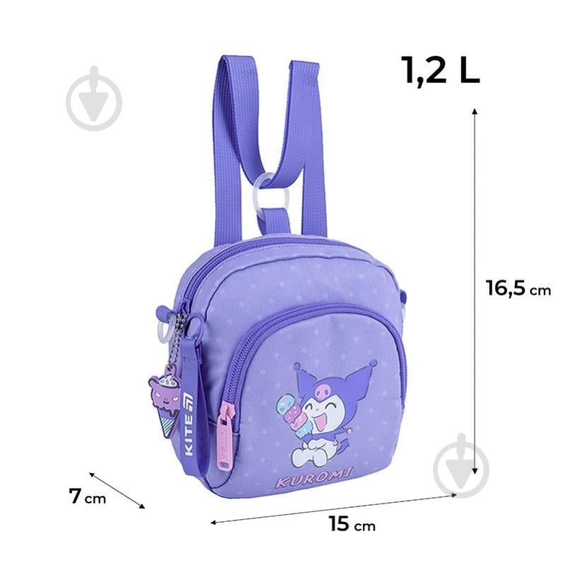 Сумка-рюкзак KITE Kuromi HK25-2620-2 - фото 2