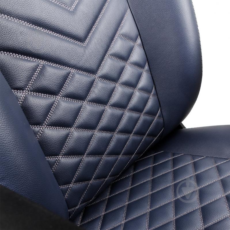 Кресло игровое Noblechairs ICON Real Leather синий - фото 7