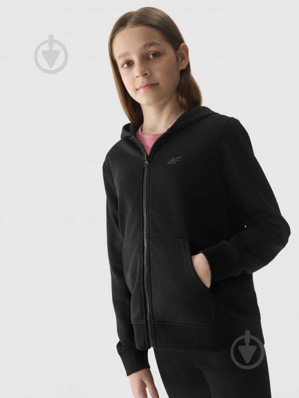 Джемпер 4F SWEATSHIRT F1315 4FJWMM00TSWSF1315-20S р.140 чорний - фото 1