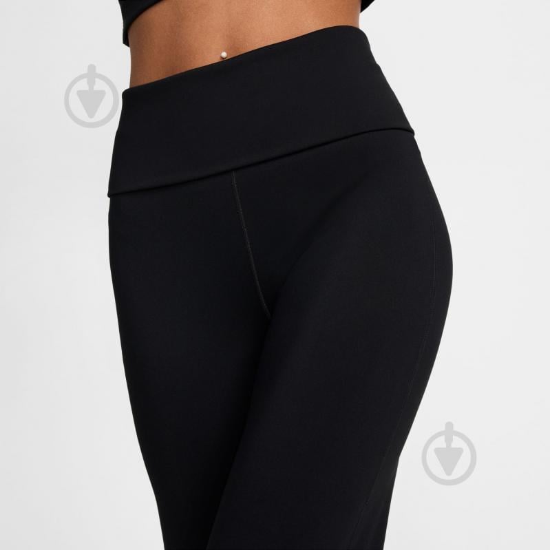 Брюки Nike W NK DF ONE HR FLDOVR PANT FV7848-010 р. M черный - фото 3