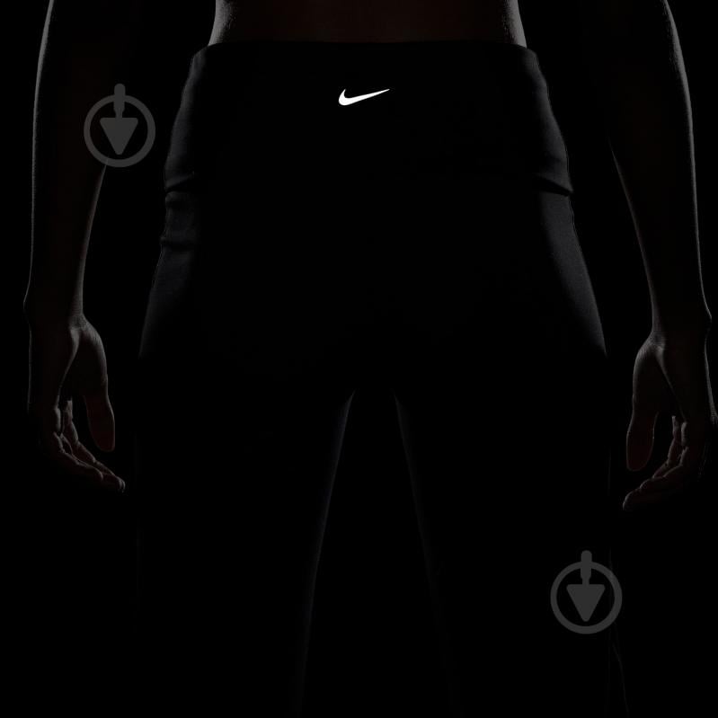 Брюки Nike W NK DF ONE HR FLDOVR PANT FV7848-010 р. M черный - фото 8