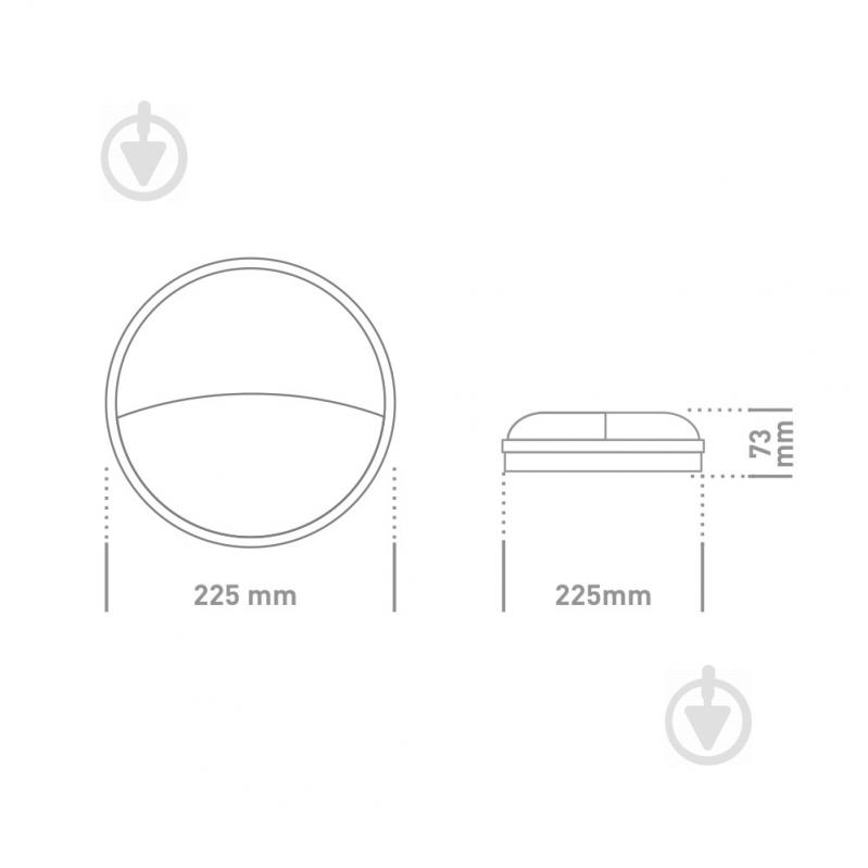 Светильник административный LED Global 20 Вт 5000 IP65 1-GBH-07-2050-C - фото 2