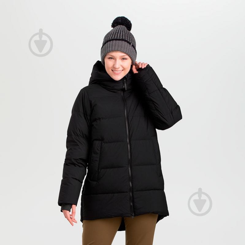 Куртка жіноча зимова Outdoor Research WOMEN'S COZE DOWN COAT 283203-0001 р.L чорна - фото 1