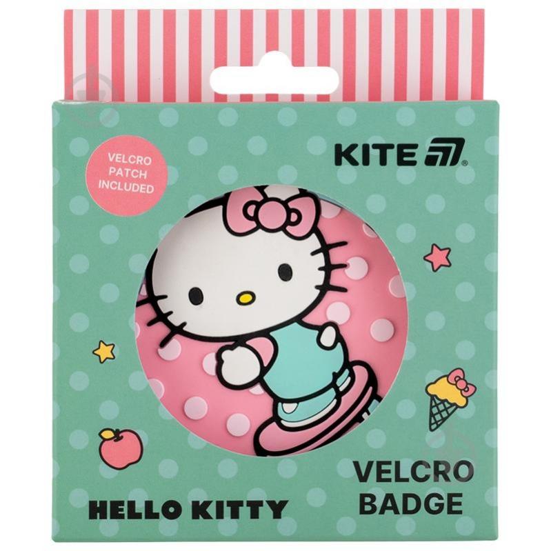 Бейдж KITE на липучке 3011-1 Hello Kitty - фото 1 Бейдж KITE на липучке 3011-1 Hello Kitty - фото 1