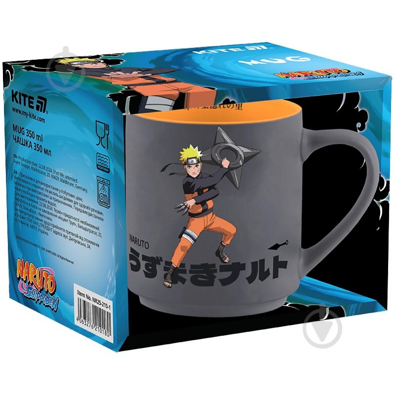 Чашка KITE Naruto 350 мл NR25-215-1 - фото 1 Чашка KITE Naruto 350 мл NR25-215-1 - фото 1