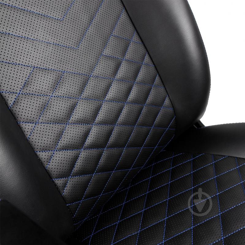 Кресло игровое Noblechairs ICON черно-синий - фото 9