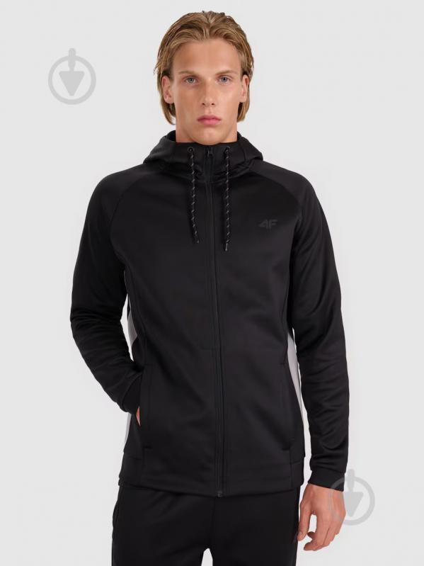 Джемпер 4F SWEATSHIRT FNK M587 4FWAW25TFSWM587-20S р.3XL чорний - фото 1