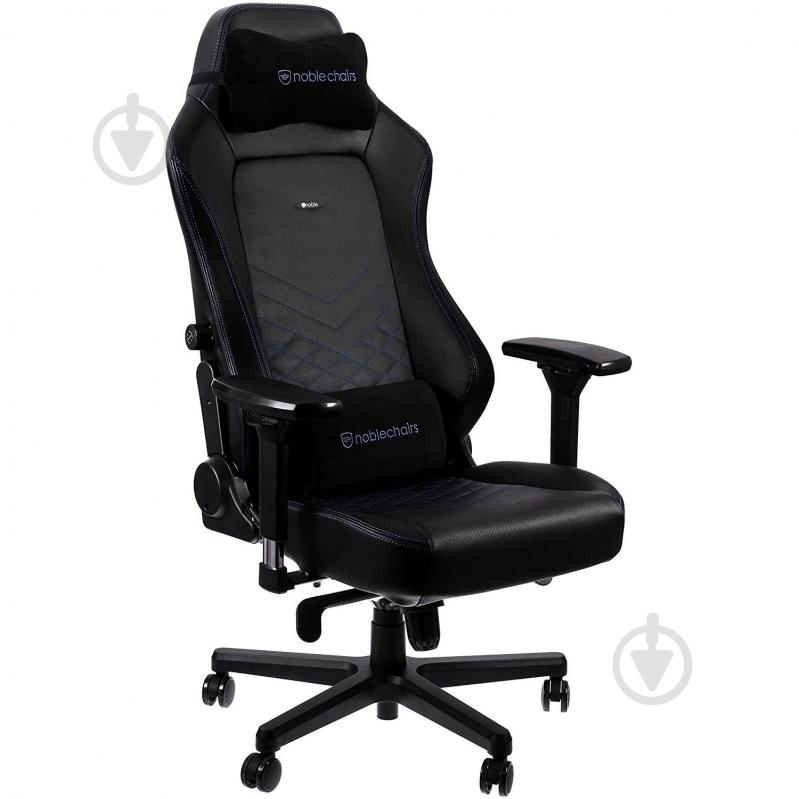 Крісло ігрове Noblechairs HERO чорно-синій - фото 9