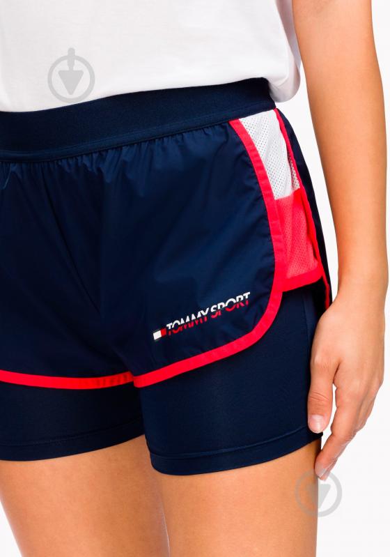 Шорты Tommy Hilfiger BLOCKED 2 IN 1 SHORT S10S100262401 р. M темно-синий - фото 8