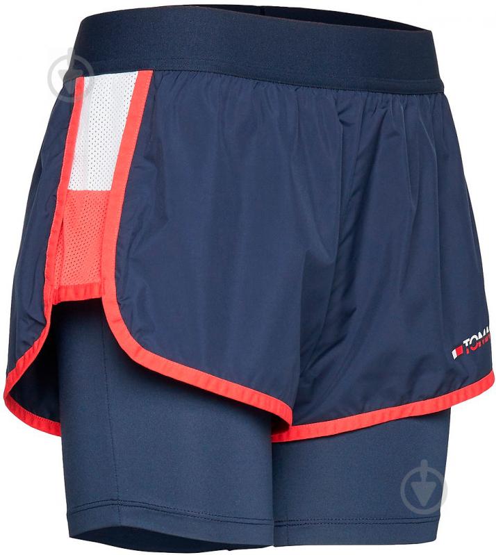 Шорты Tommy Hilfiger BLOCKED 2 IN 1 SHORT S10S100262401 р. M темно-синий - фото 19