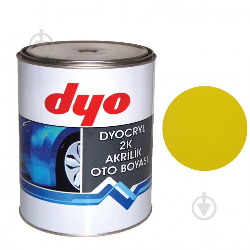 Автоэмаль акриловая 222 Желтая Dyo 1000 мл - фото 1