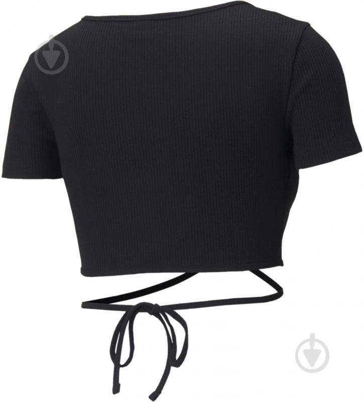 Футболка Puma Classics Ribbed Tee 53345001 р.M черный - фото 5