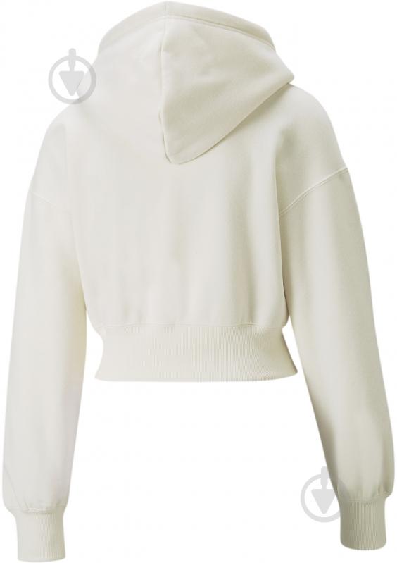 Джемпер Puma Classics Crop Hoodie 53351199 р. L білий - фото 5