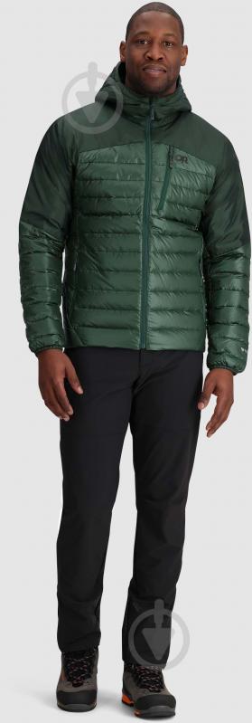 Куртка чоловіча Outdoor Research MEN'S HELIUM DOWN HOODIE 277572-2445 р.L зелена - фото 5