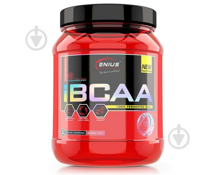 Аминокислотная смесь Genius Nutrition iBCAA powder кола 450 г - фото 1