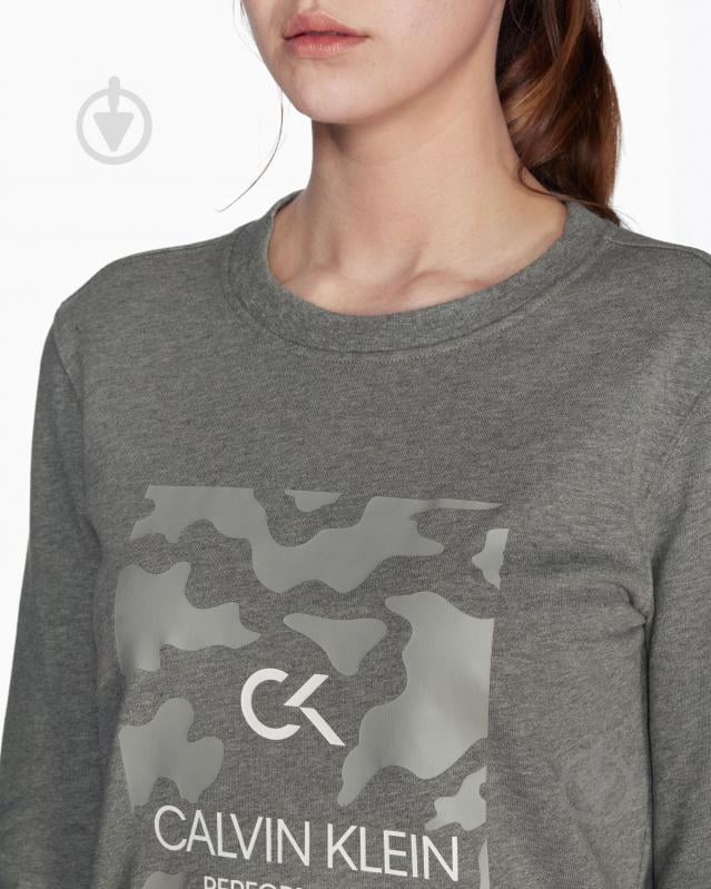 Світшот Calvin Klein Performance BILLBOARD PULLOVER 00GWF9W315-979 р. S сірий - фото 4