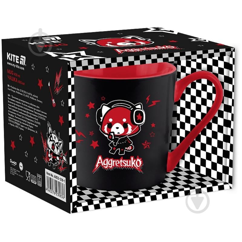 Чашка KITE 400 мл Aggretsuko AR25-216-1 - фото 1