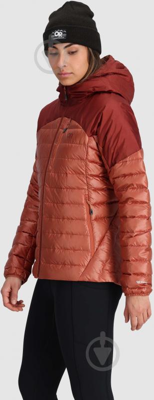 Куртка жіноча Outdoor Research WOMEN'S HELIUM DOWN HOODIE 277591-2528 р.L рожева - фото 3