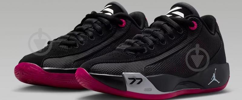 Кросівки для дівчаток демісезонні Nike JORDAN LUKA .77 BG HF0820-006 р.36,5 чорні із рожевим - фото 4 Кросівки для дівчаток демісезонні Nike JORDAN LUKA .77 BG HF0820-006 р.36,5 чорні із рожевим - фото 4