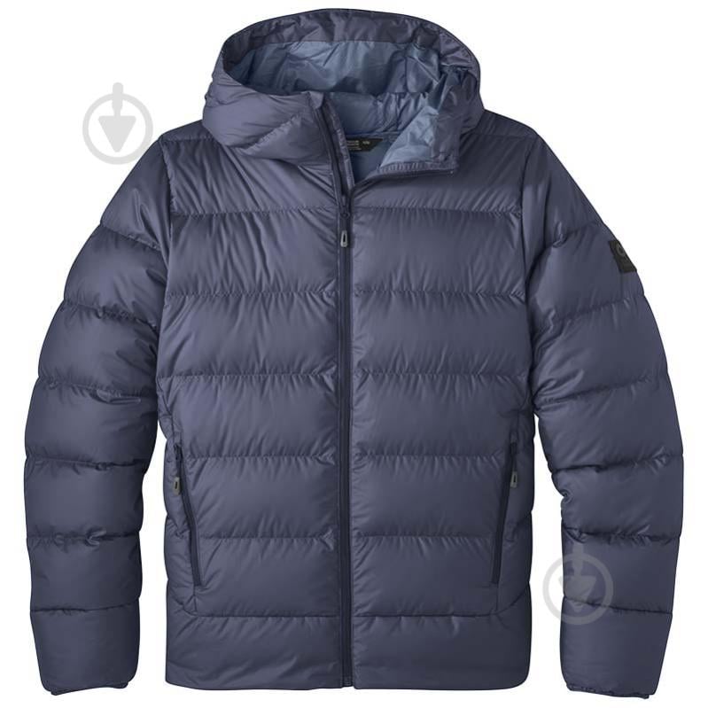 Пуховик мужской зимний Outdoor Research MEN'S COLDFRONT DOWN HOODIE 283188-1289 р.2XL синий - фото 4