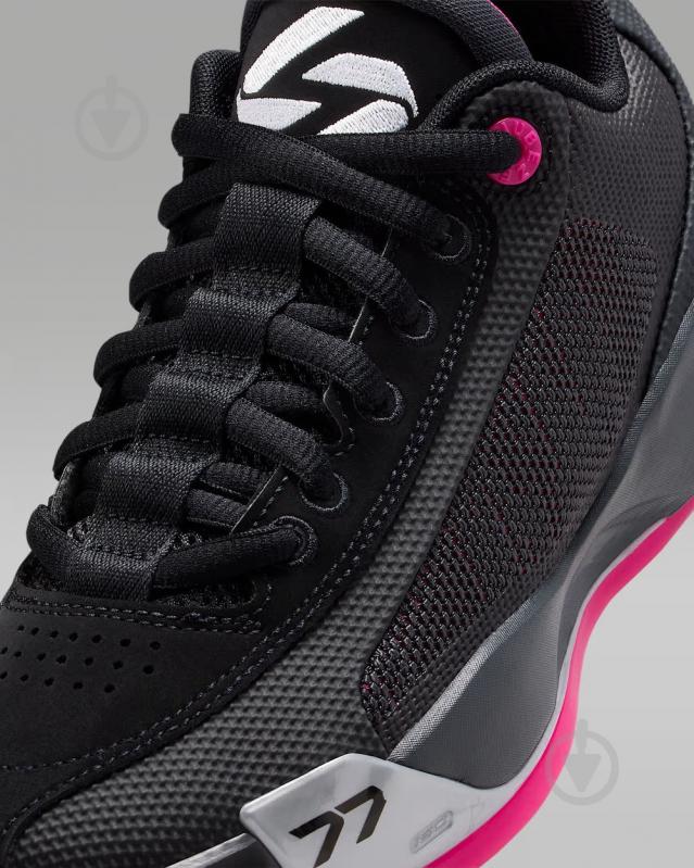 Кроссовки для девочек демисезонные Nike JORDAN LUKA .77 BG HF0820-006 р.37,5 черные с розовым - фото 7 Кроссовки для девочек демисезонные Nike JORDAN LUKA .77 BG HF0820-006 р.37,5 черные с розовым - фото 7