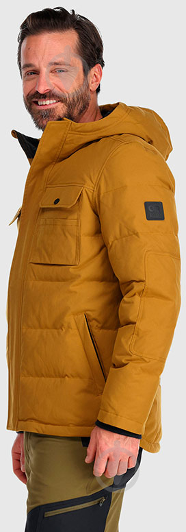 Куртка-парка чоловіча зимова Outdoor Research MEN'S DEL CAMPO DOWN PARKA 300065-2091 р.2XL жовта - фото 3