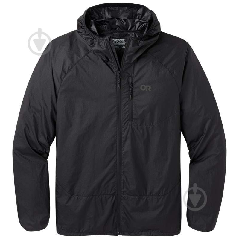 Куртка чоловіча зимова Outdoor Research MEN'S HELIUM WIND HOODIE 279990-0001 р.XL чорна - фото 4