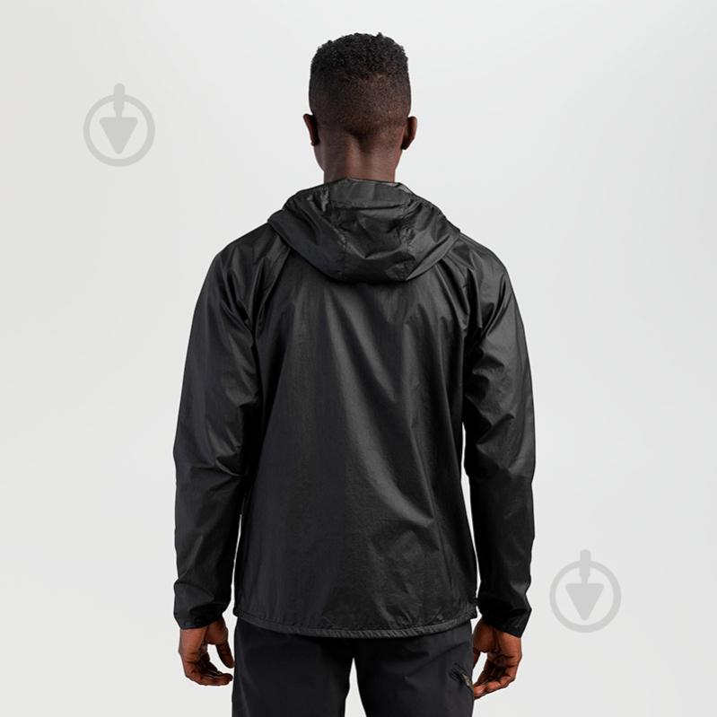 Куртка чоловіча зимова Outdoor Research MEN'S HELIUM WIND HOODIE 279990-0001 р.M чорна - фото 3