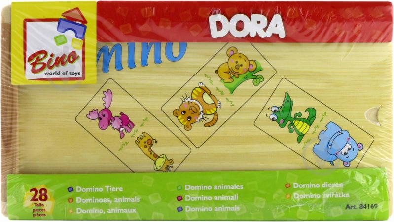 Игра настольная Bino Домино животные 84169 - фото 5