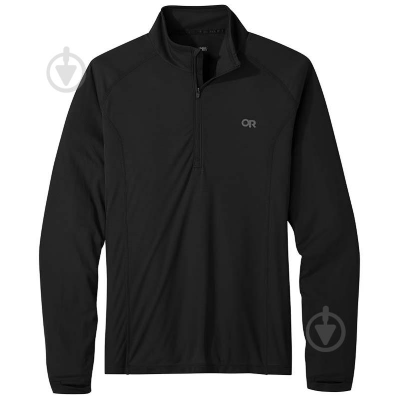 Футболка Outdoor Research MEN'S ECHO QUARTER ZIP 287626-0001 р.L чорний - фото 4