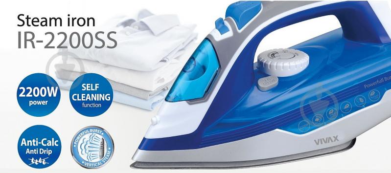Утюг Vivax IR-2200SS - фото 4
