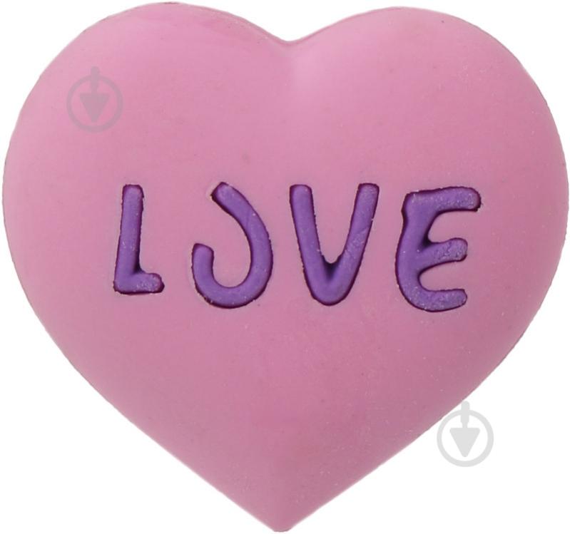 Ластик в форме сердца 82434 - фото 1