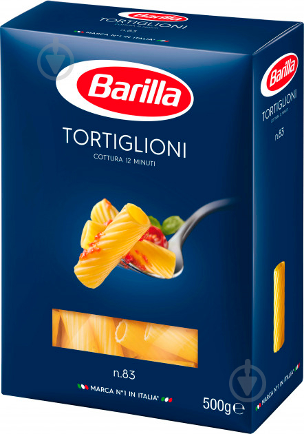 Макарони Barilla Tortiglioni №83 500 г - фото 3